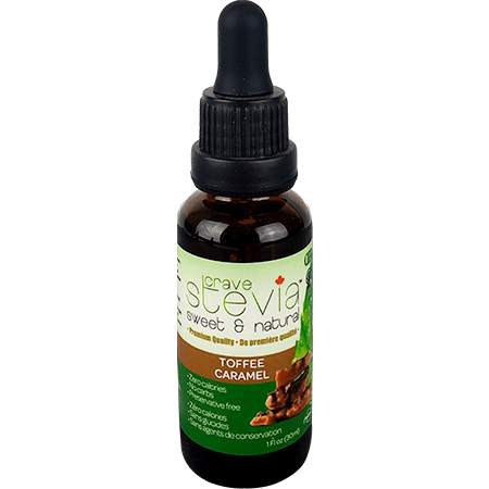 Organic Stevia Drops - Toffee
